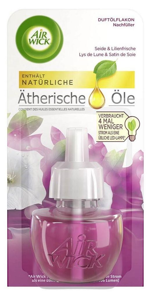 AirWick Duftstecker Seide & Lilienfrische Nachfüller 19ml, Produktbild 