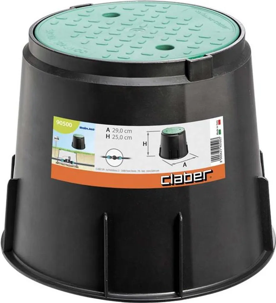 Regard de distribution circulaire Claber pour vannes d'eau