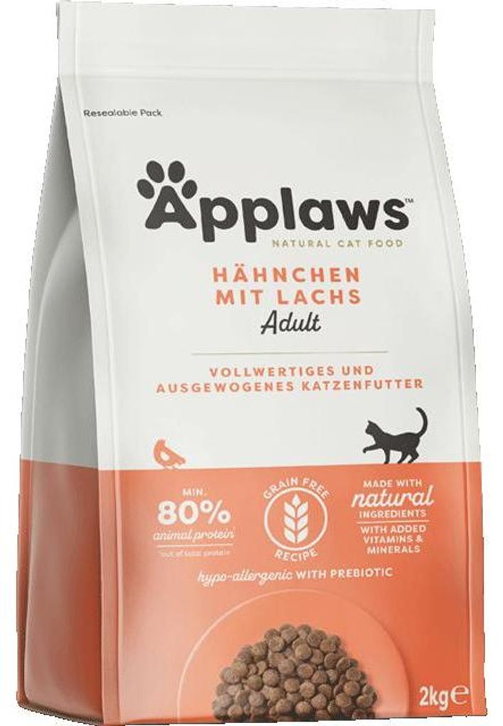 APPLAWS Chicken with salmon - trockenfutter für Katzen - Produktbild 
