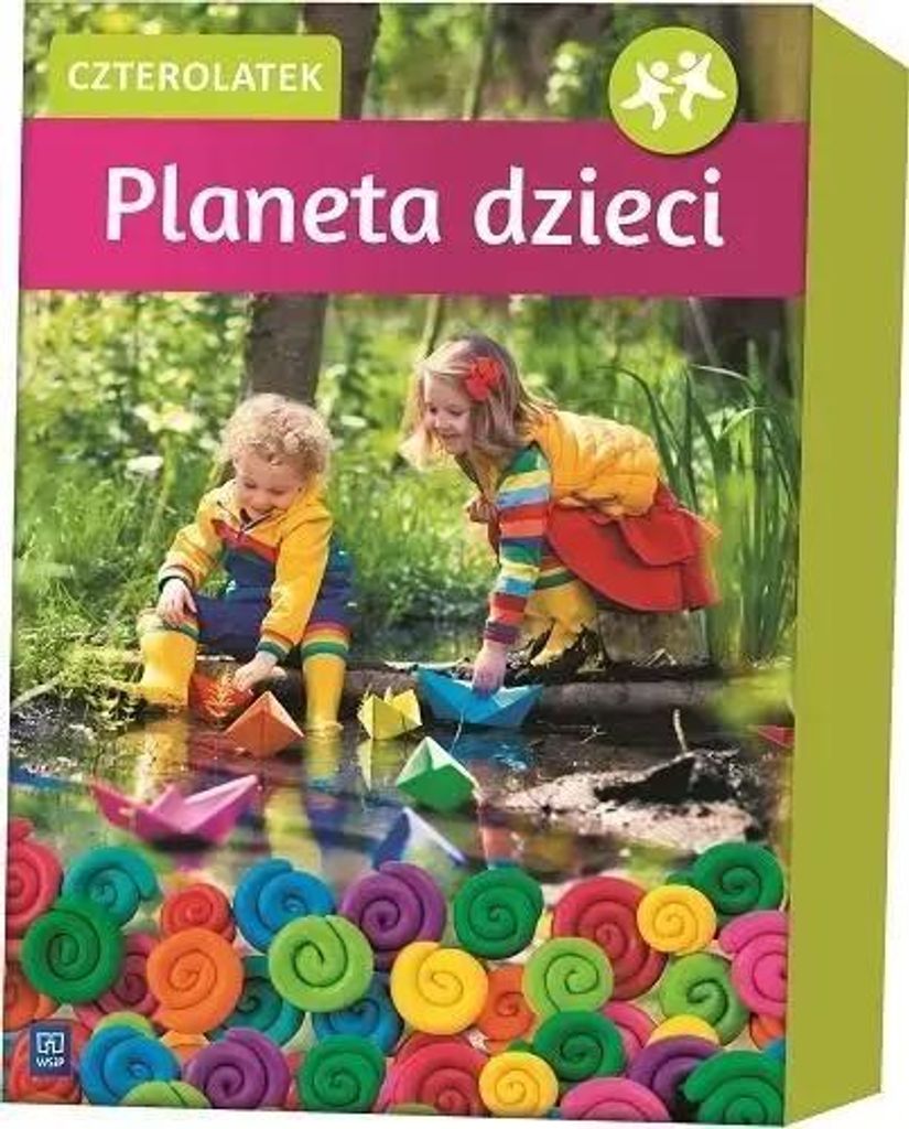 Planeta Dzieci Czterolatek BOX Komplet Materiałów Edukacyjnych WSiP