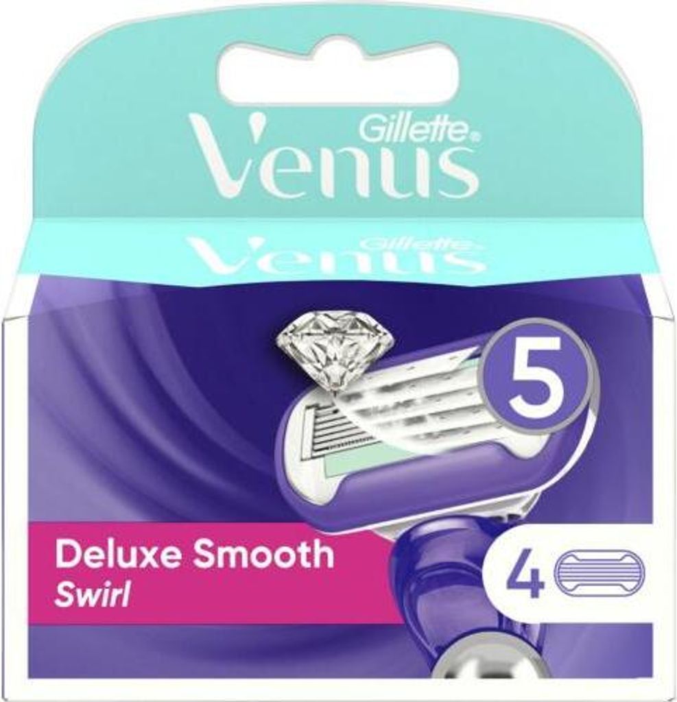 Gillette Venus Deluxe Smooth Klingen 4er