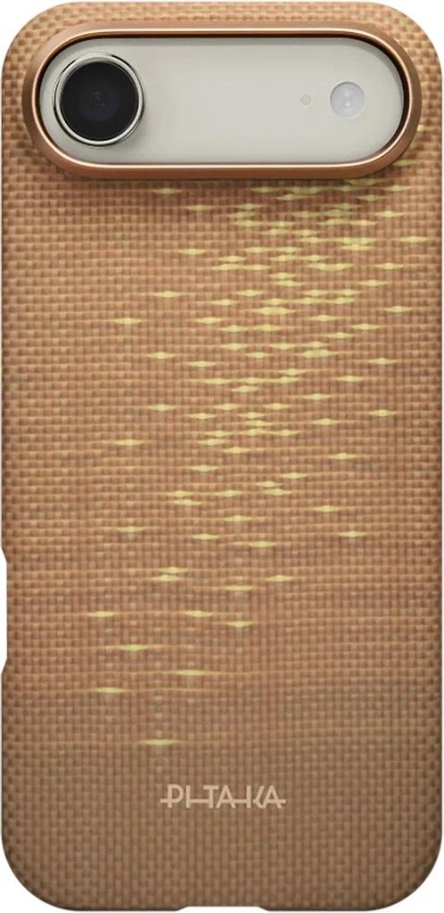 Pitaka Ultra Slim Hülle iPhone Air – MagSafe-kompatibel – Kratzfester Kamerasteuerungsknopf – Aus Raumfahrt-tauglicher Aramidfaser gefertigt