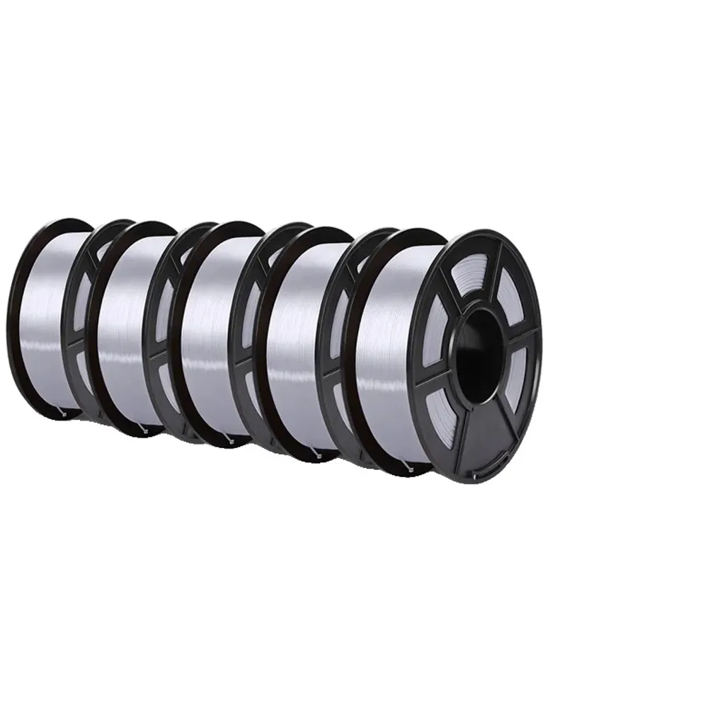 Filament 3D PLA Silk argent anti-colmatage et ultra résistant 1kg
