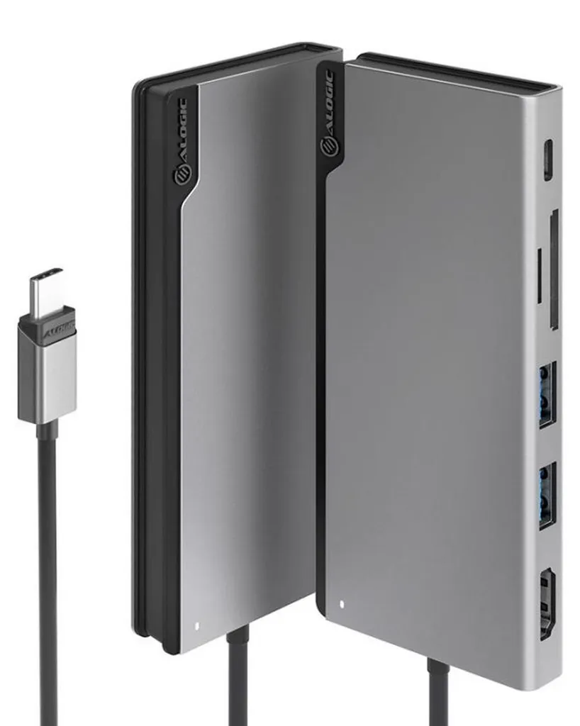 Alogic Ultra Dock Gen 2 : Solution aux Manques de Ports USB-C Space Grey