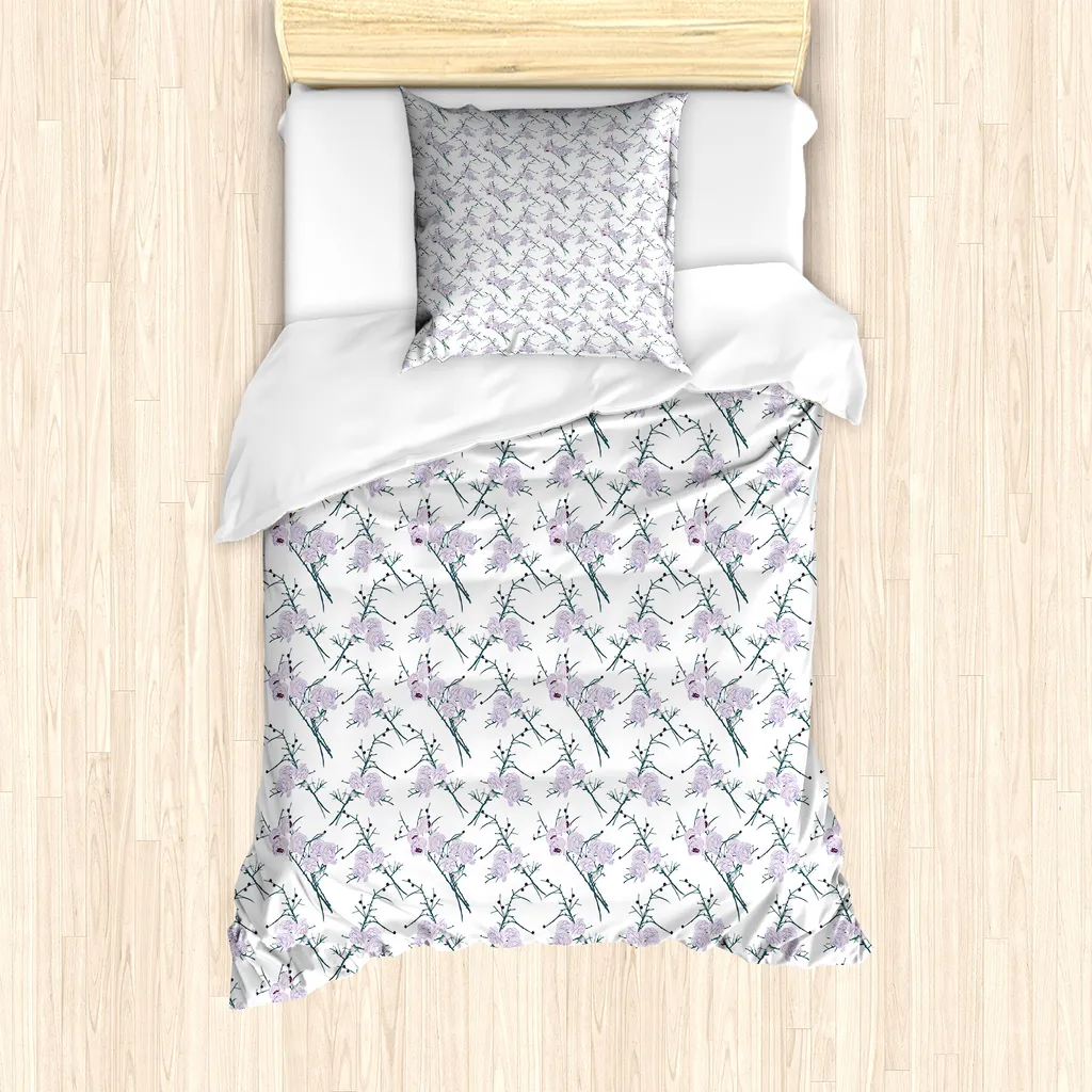 Set Letto ABAKUHAUS Dornige White Rose: Sonni Tranquilli e Colori
