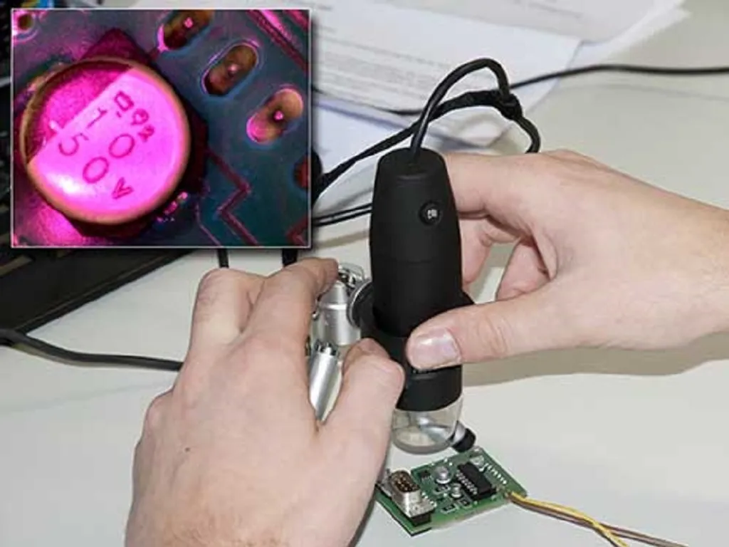 Microscope UV PCE-MM 200UV grossissement 200x avec capteur CMOS USB