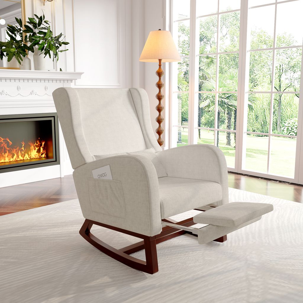 Schaukelstuhl Sessel Relaxsessel Schaukelsessel Produktbild 