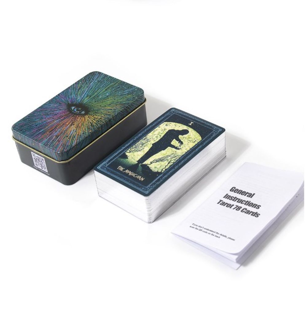 Tarotkarten Set Für Anfänger - 78 Karten Komplett Mit Matt Laminiertem Finish