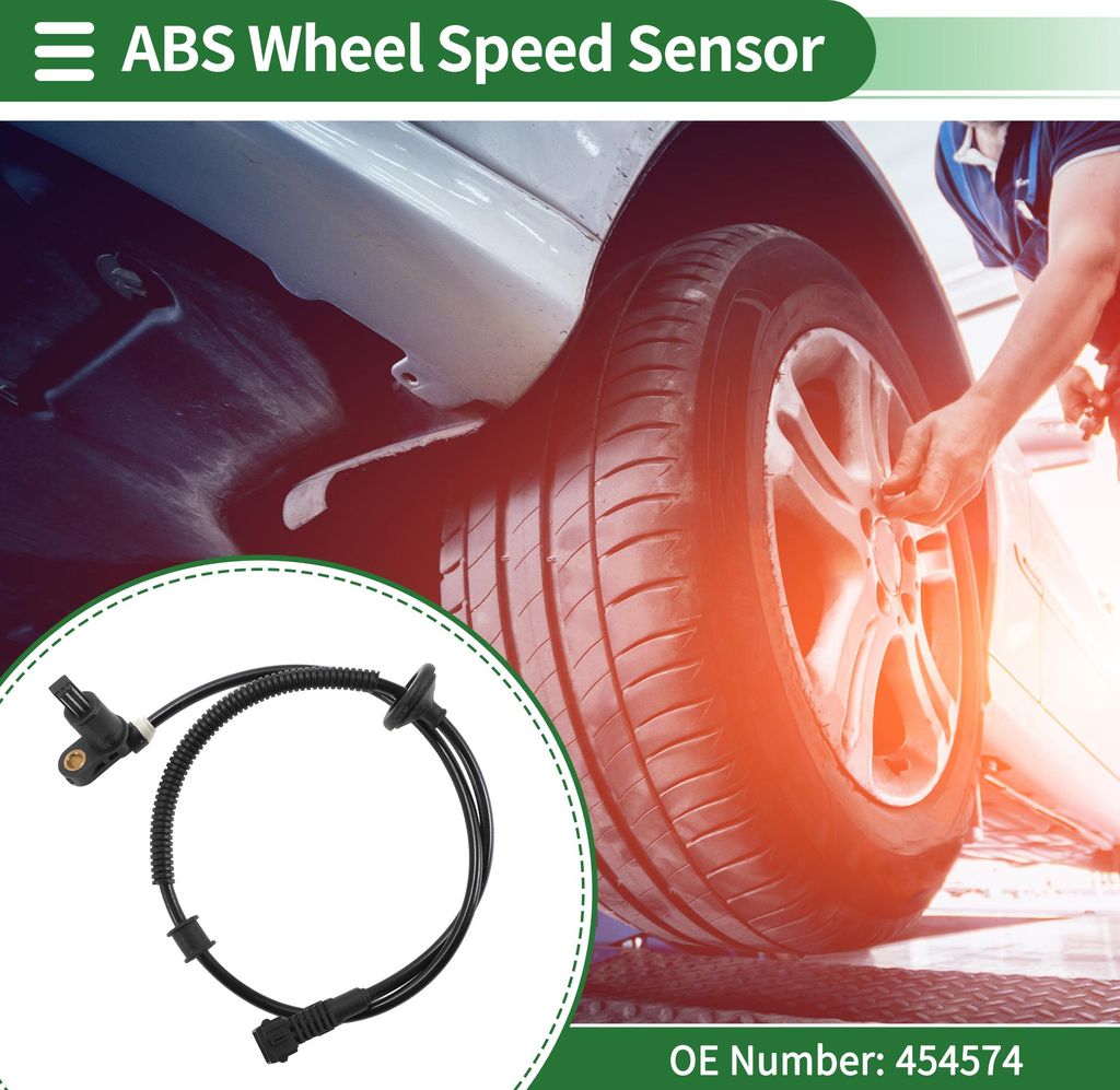 ABS Raddrehzahlsensor hinten links rechts ABS Sensor Antiblockiersystem Sensor Nr. 454574 für Citroen Xantia 1993-2001