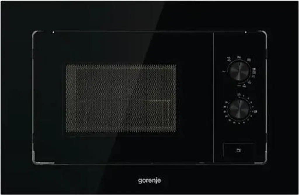 Micro-ondes grill encastrable Gorenje 20 litres noir pour niche 38cm