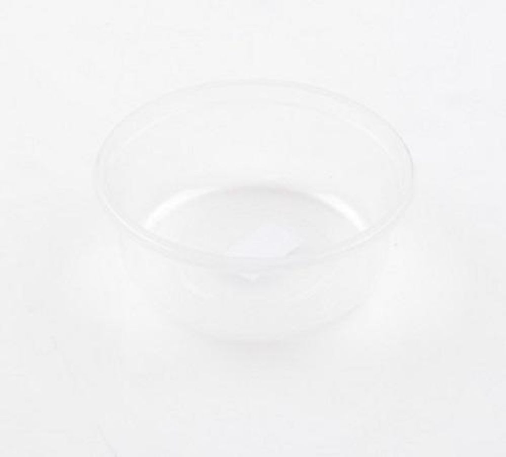 Offene PP-Verpackung, Durchmesser 115/40 mm, 250 ml, 1000 Stück.