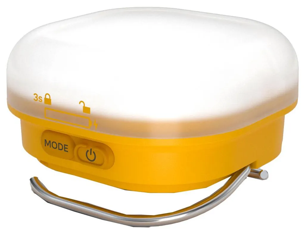 Glow Recharge Gelb - Lampe LED de Signalisation pour Running et Vélo USB