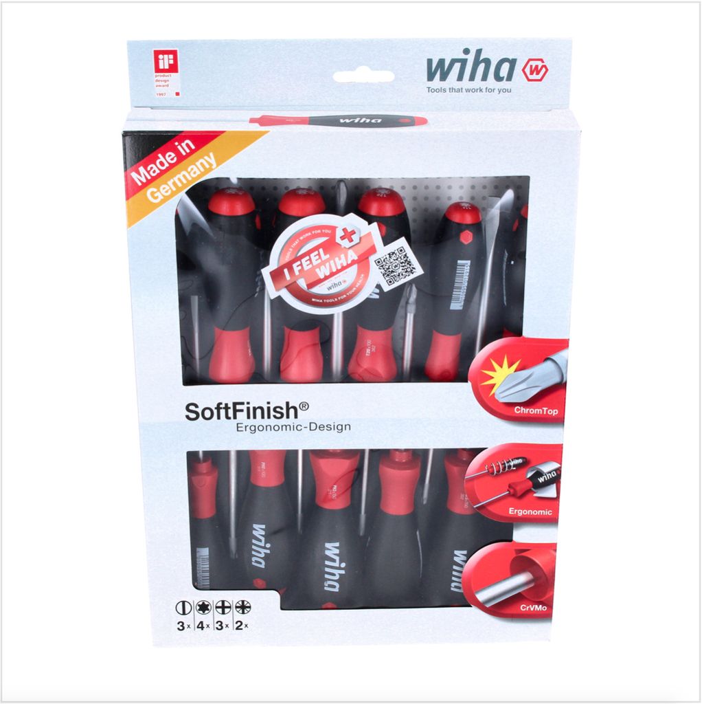 Schraubendrehersatz 302 H12 12-tlg.Schlitz/PH/PZD/TX Produktbild 25