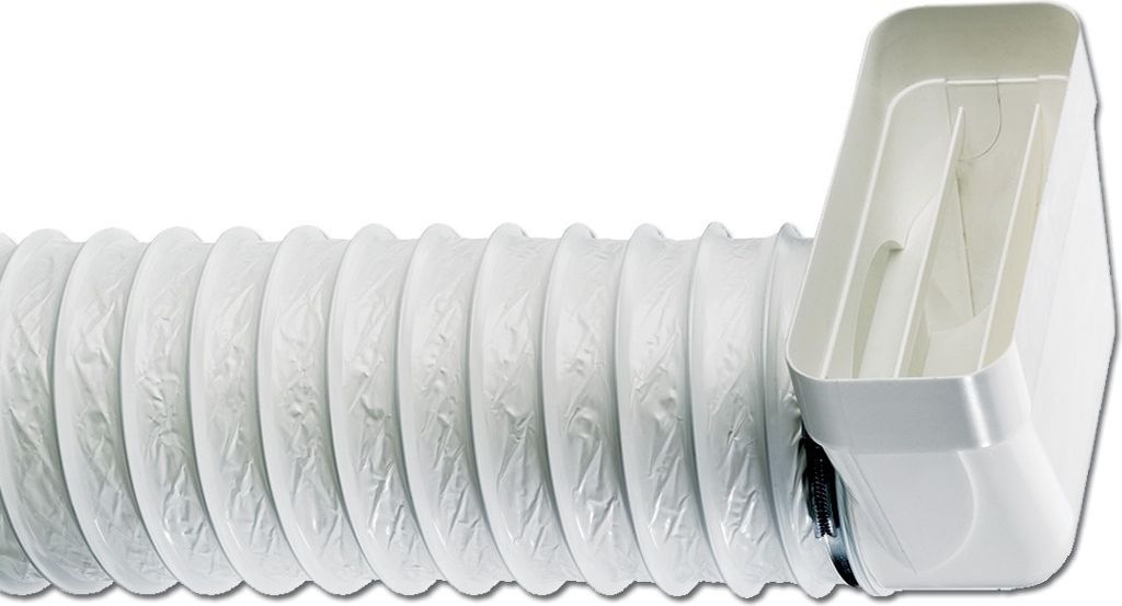 Umlenkstück 125erSCF/125erR Naber mit Schlauch Dunstabzugshauben