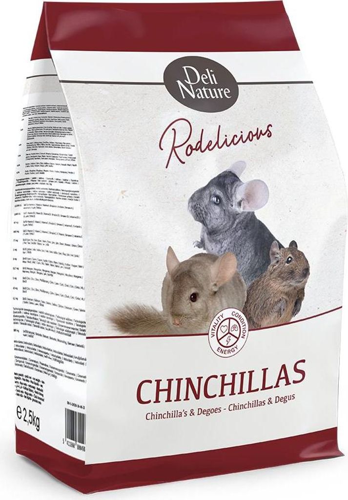 Deli Nature Rodelicious Chinchillas - Futter für Produktbild 