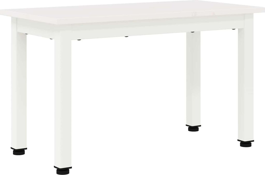 Stabli Möbel Couchtisch Weiß 60x30x36 cm Massives Kiefernholz - Couchtische CC6322389