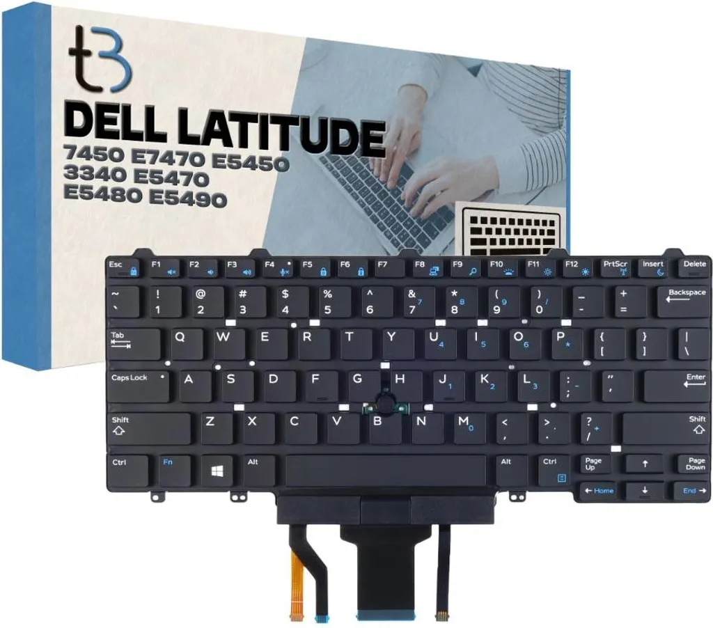 Réparer Clavier Dell Latitude E7450 E5450 défectueux - US QWERTY INT