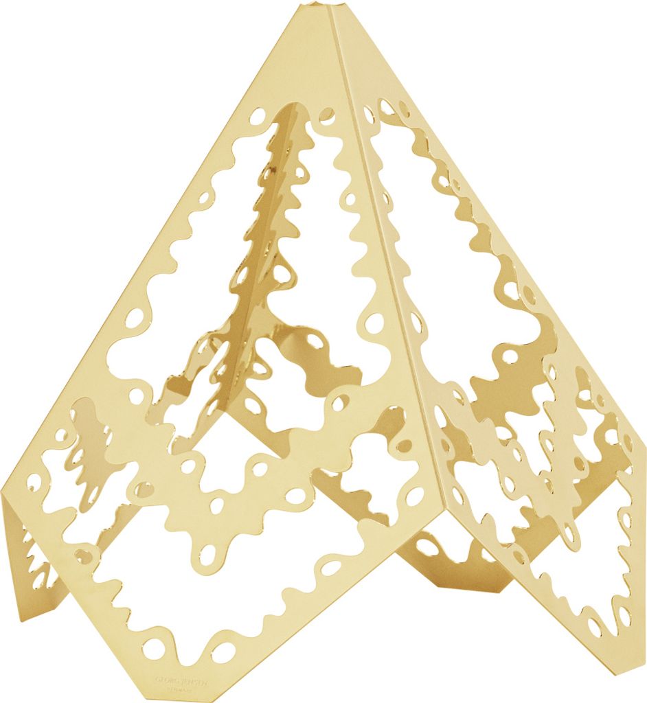 Georg Jensen CC 2022 SEASONAL TABLE TREE, GOLD, SMALL 10020129
