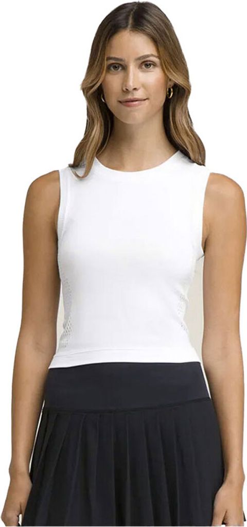 Wilson Pro Seamless ärmelloses T-shirt Weiß L Frau Weiß L