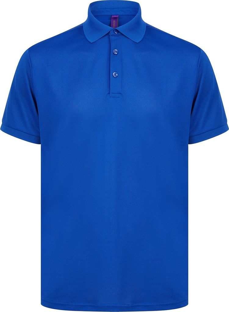 Henbury - Poloshirt für Herren/Damen Uni RW8077 (4XL) (Königsblau)