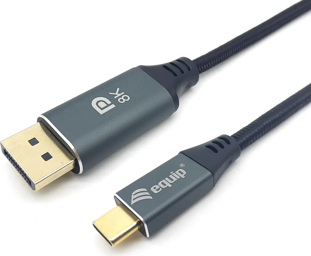 Cavo Equip 133421 USB-C DisplayPort 8K 1m - Eleganza e Potenza