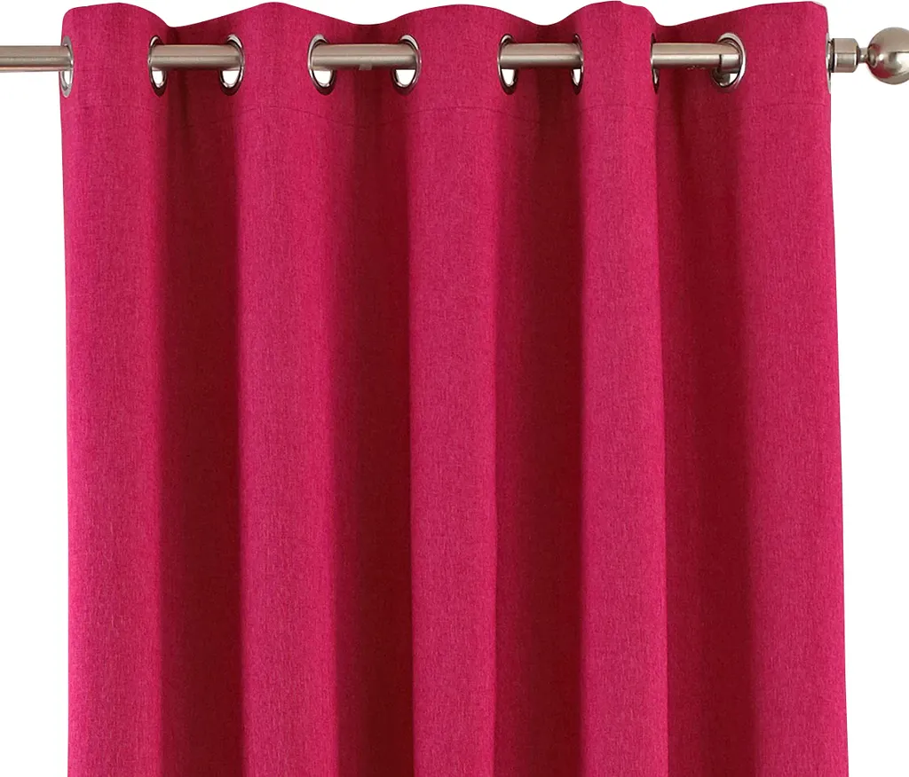 Rideau occultant rose pour chambre d'enfant et sieste sans lumière