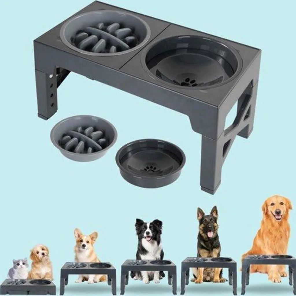 Compostier pour chien : fini les odeurs avec support de gamelle réglable