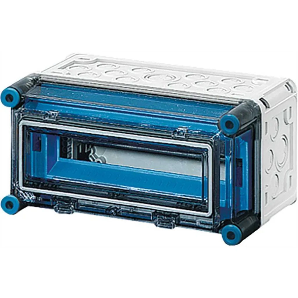 HENSEL KV 9112 Petit Tableau de Distribution 1x12TE IP65 Coffret AP
