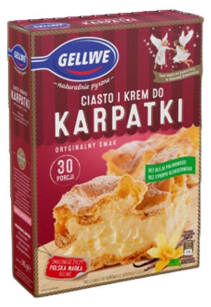 Gellwe Ciasto i krem do Karpatki 340g Zdjęcie produktu 