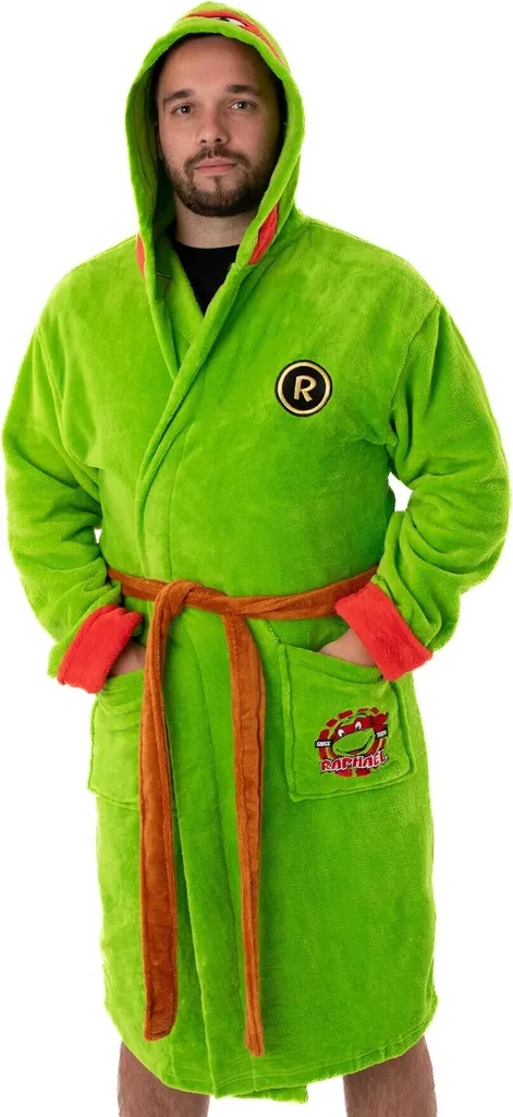 Accappatoio TMNT Uomo XL Verde NS7398 | Offerta Esclusiva Ninja Turtles