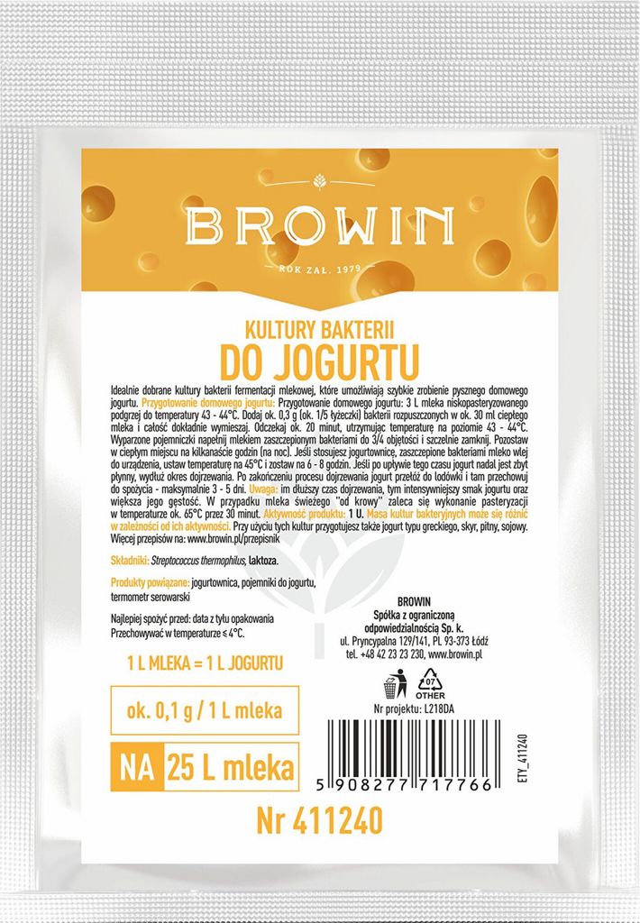 Bakterienkulturen für Joghurt, Käsekulturen, Kasekultur, Produktbild 