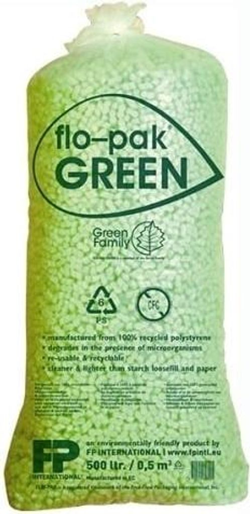 Füllmaterial für Pakete FLOPAK Grün 500 l Umweltfreundlich Stoßdämpfung