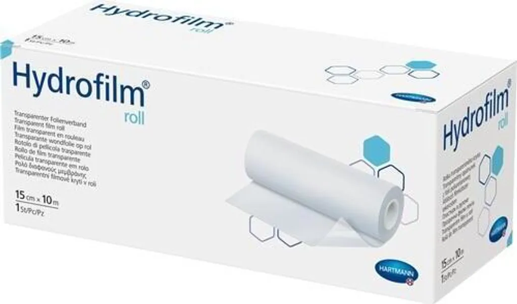 Hartmann Hydrofilm Rouleau 15cm x 10m - Pansement Adhésif Transparent