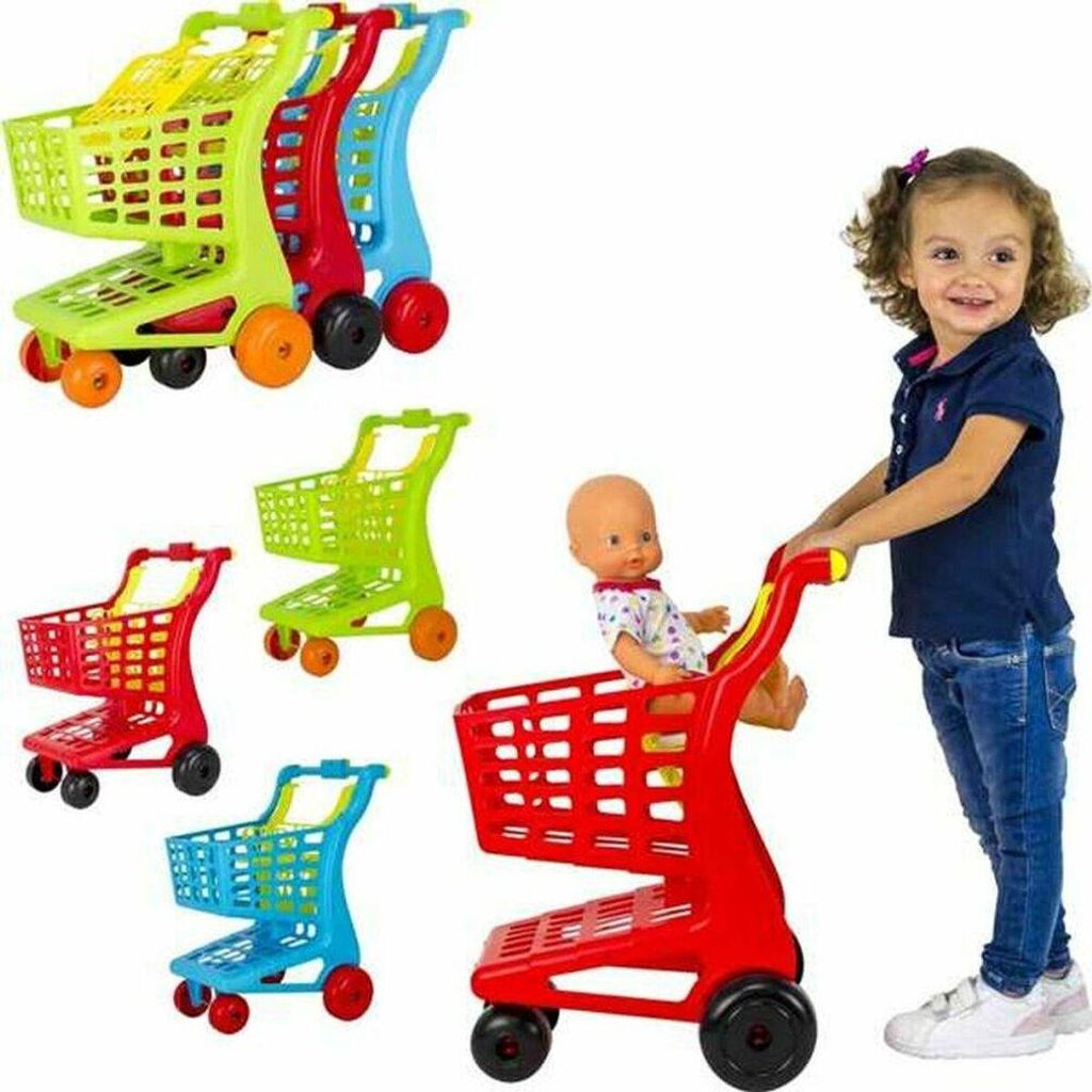 Koszyk na zakupy Supermarket VIC00099 (43 x 34 x 53,5 cm) Zdjęcie produktu 