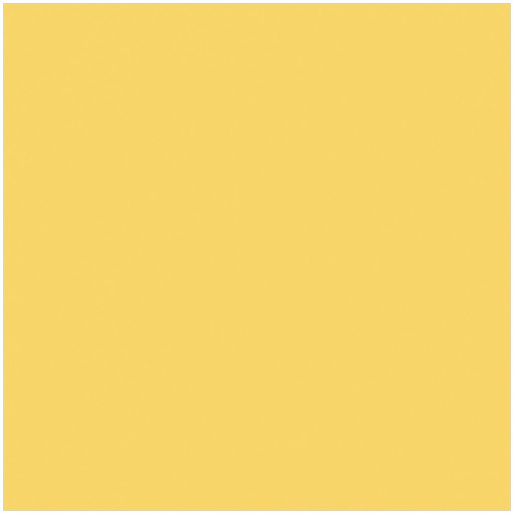 Wallario Premium Glasbild, freischwebende Optik, kräftige Farben, Größe 30 x 30 cm Motiv Pastellgelb