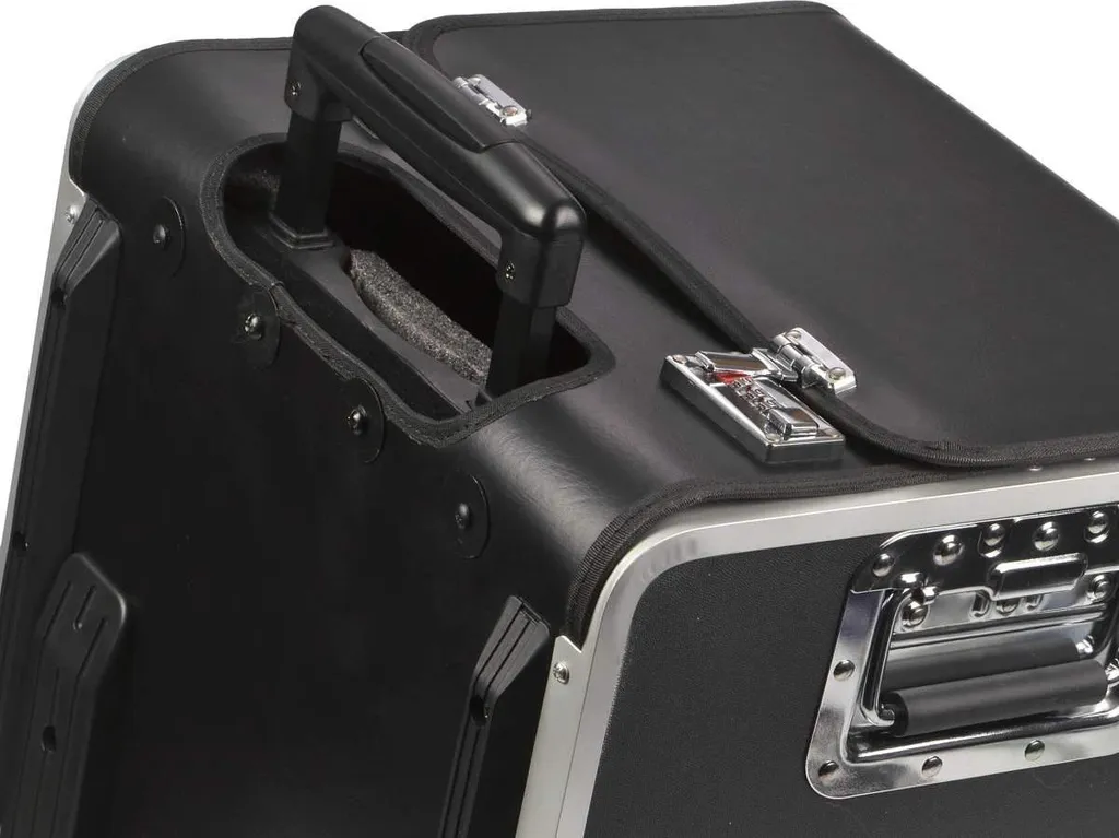 Attaché-case Alassio PERUGIA en imitation cuir noir pour documents A4 - 9