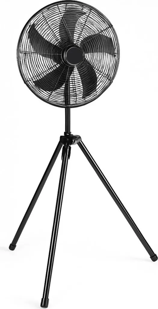 Ventilateur sur Pied 50W Lifetime Air avec Trépied Télescopique Réglable