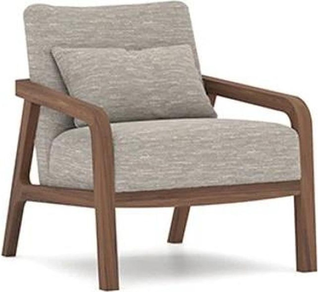 Design Sessel Luxus Wohnzimmer Holz Couch Polster Textil Polstermöbel