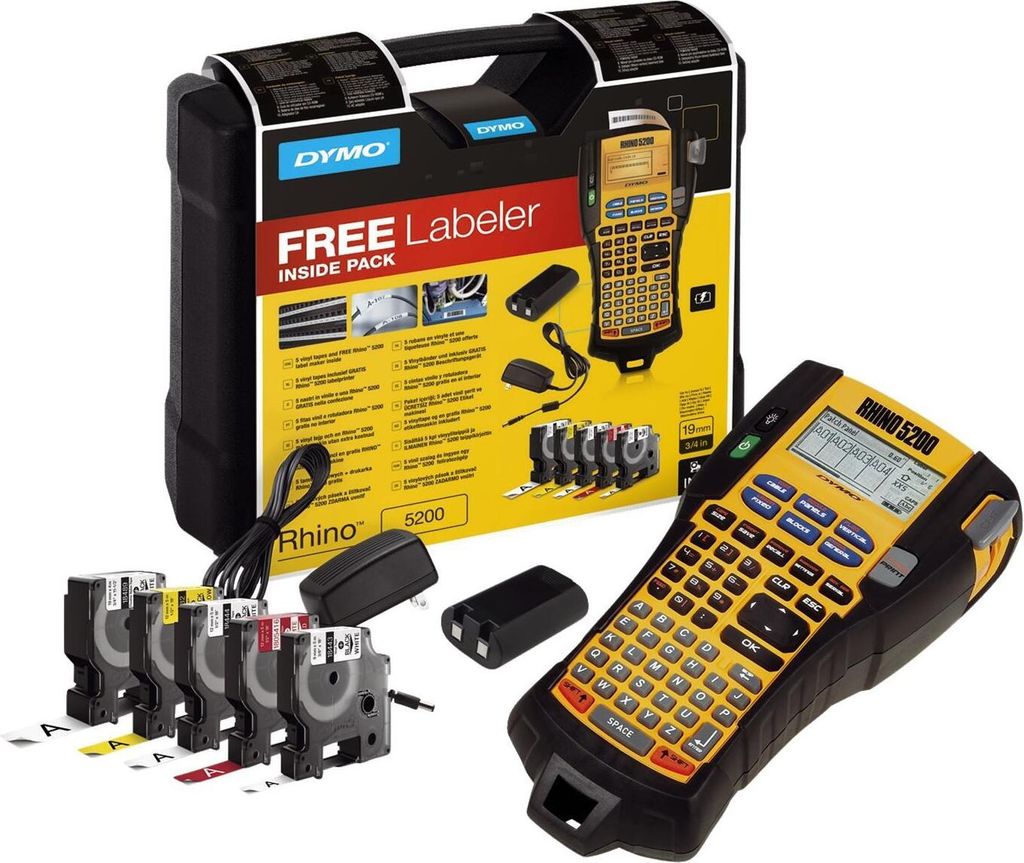 DYMO Rhino        5200 im stabilen Hartschalenkoffer EU Immagine del prodotto 