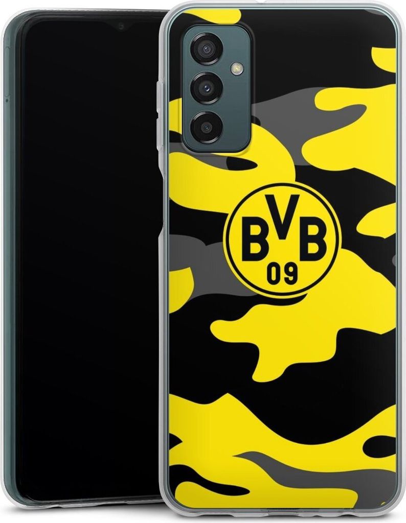 DeinDesign Handyhülle für Samsung Galaxy M23 5G Silikon Hülle Case Smartphone Schutzhülle BVB Borussia Dortmund Fanartikel