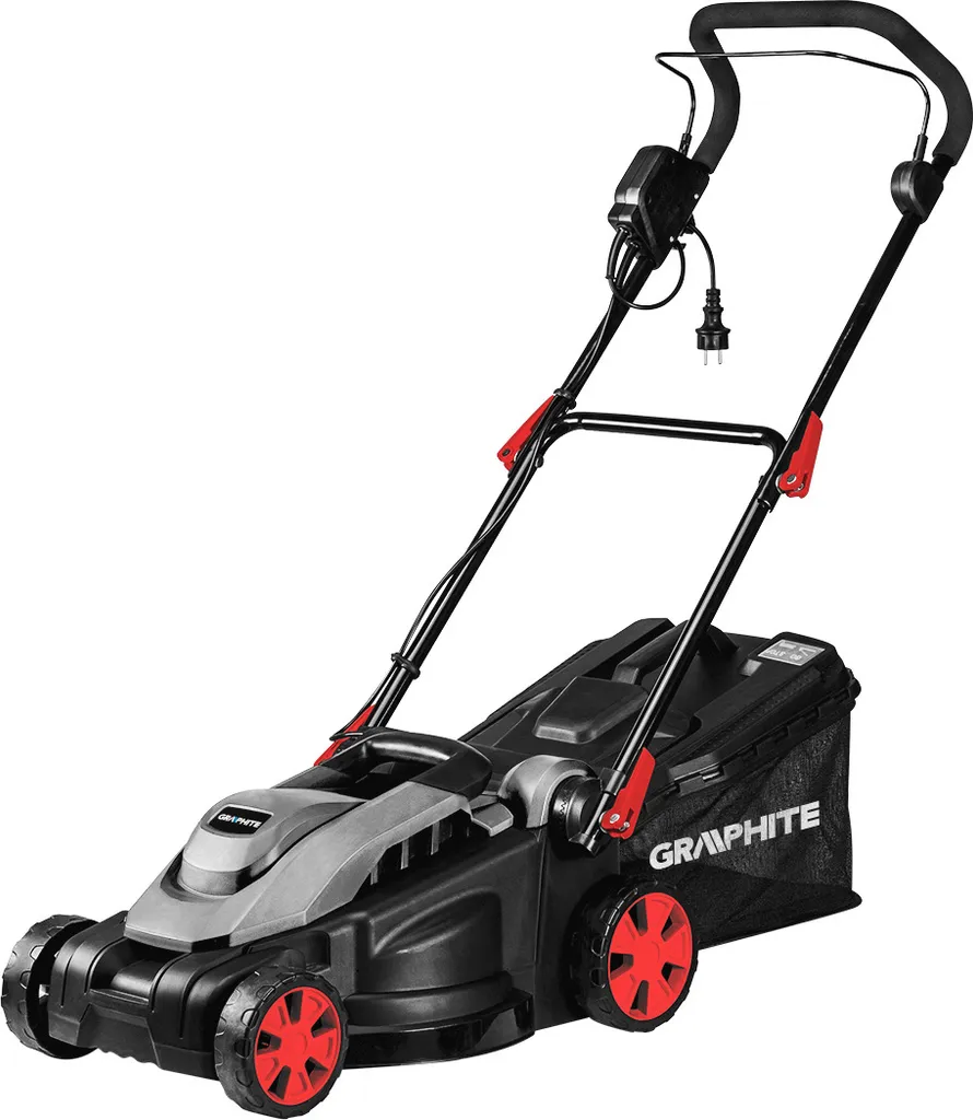 Tondeuse Électrique Puissante 1500 W - Coupe 360 mm et Réglage 3 Hauteurs