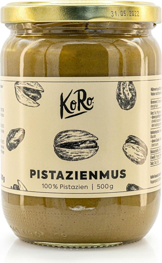 Koro Pistazienmus Mus Crem Backen 500 g Produktbild 1