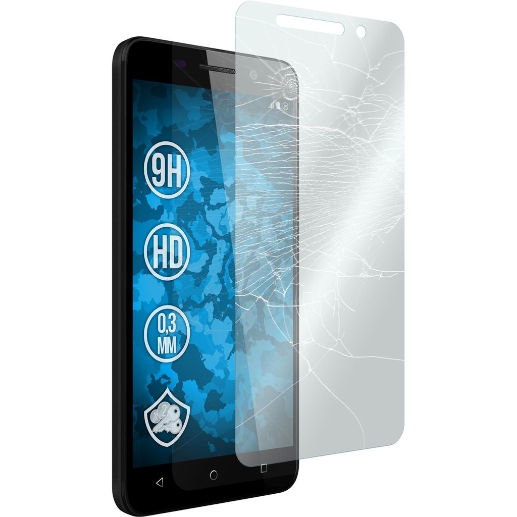 3er-Pack PhoneNatic Glas-Folie klar kompatibel mit Huawei Honor 4x - Panzerglas für Honor 4x