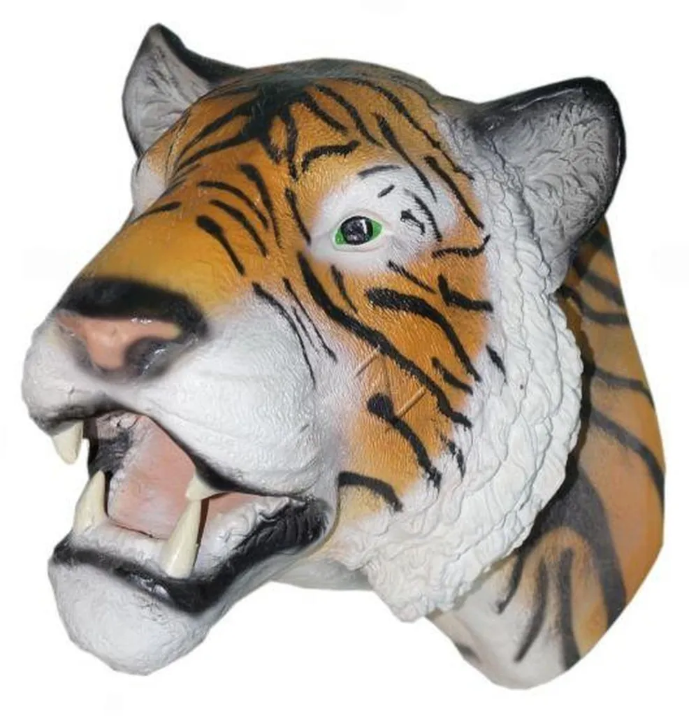 Décoration Jardin Statue Tigre - Ornement Design pour Extérieur Chic