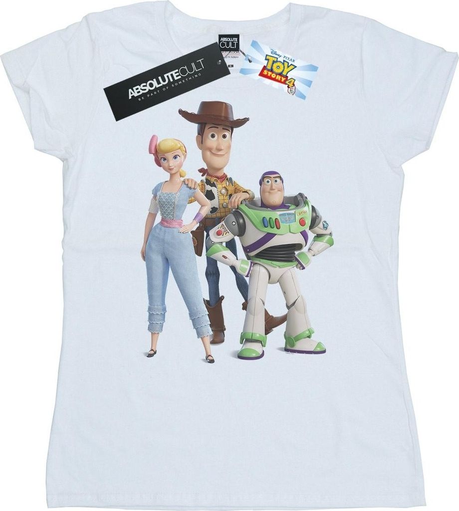 Disney - "Toy Story 4" T-Shirt für Damen BI44315 (L) (Weiß)