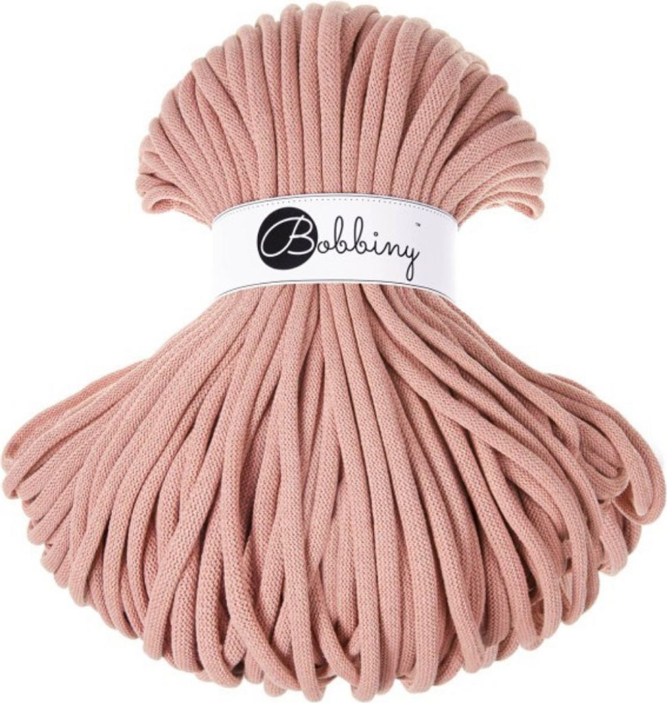 Bobbiny Jumbo 9 mm 100 m Blush Sznurek Zdjęcie produktu 