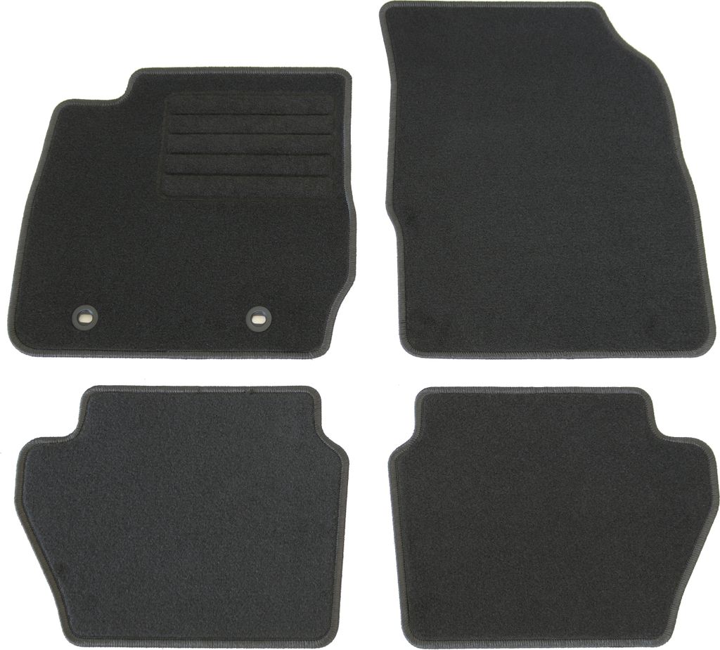 AD Tuning Fußmatten Set für Ford Fiesta MK7, Bj. 10/2008-3/2011