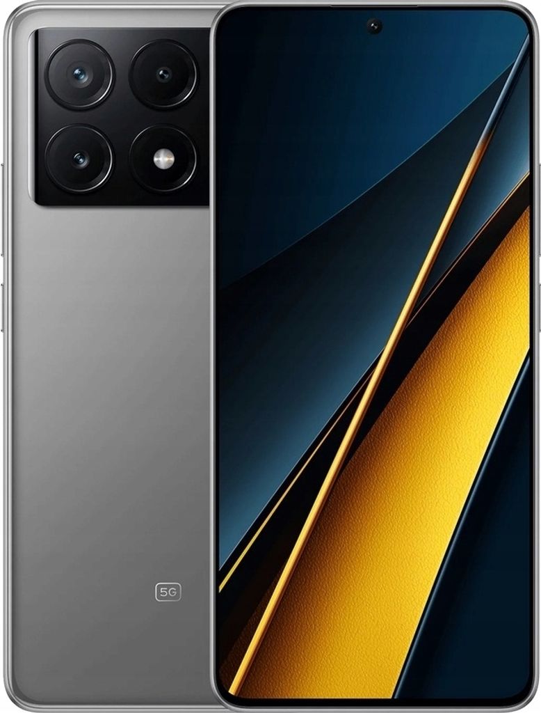 Xiaomi POCO X6 Pro 5G Smartphone Grey 12/512GB NFC 5000 mAh Zdjęcie produktu 