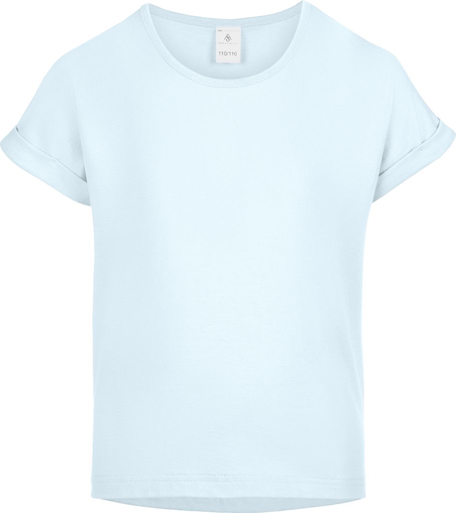 Merry Style T-Shirt für Mädchen aus weicher Baumwolle – Bequeme Mädchenkleidung Gr 140 MS-468