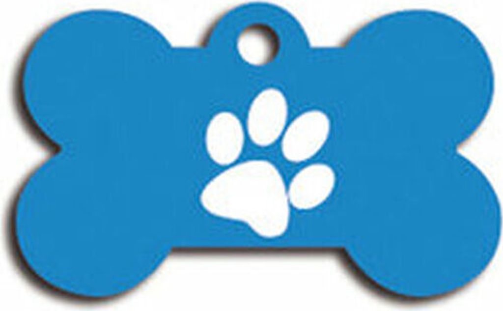Identifikationsschild Imarc Bone Blau